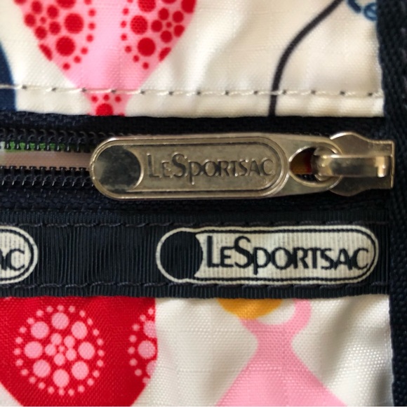 EUC LeSportsac Classic Hobo Bag in Nautical Buoy Pattern - Picture 5 of 7